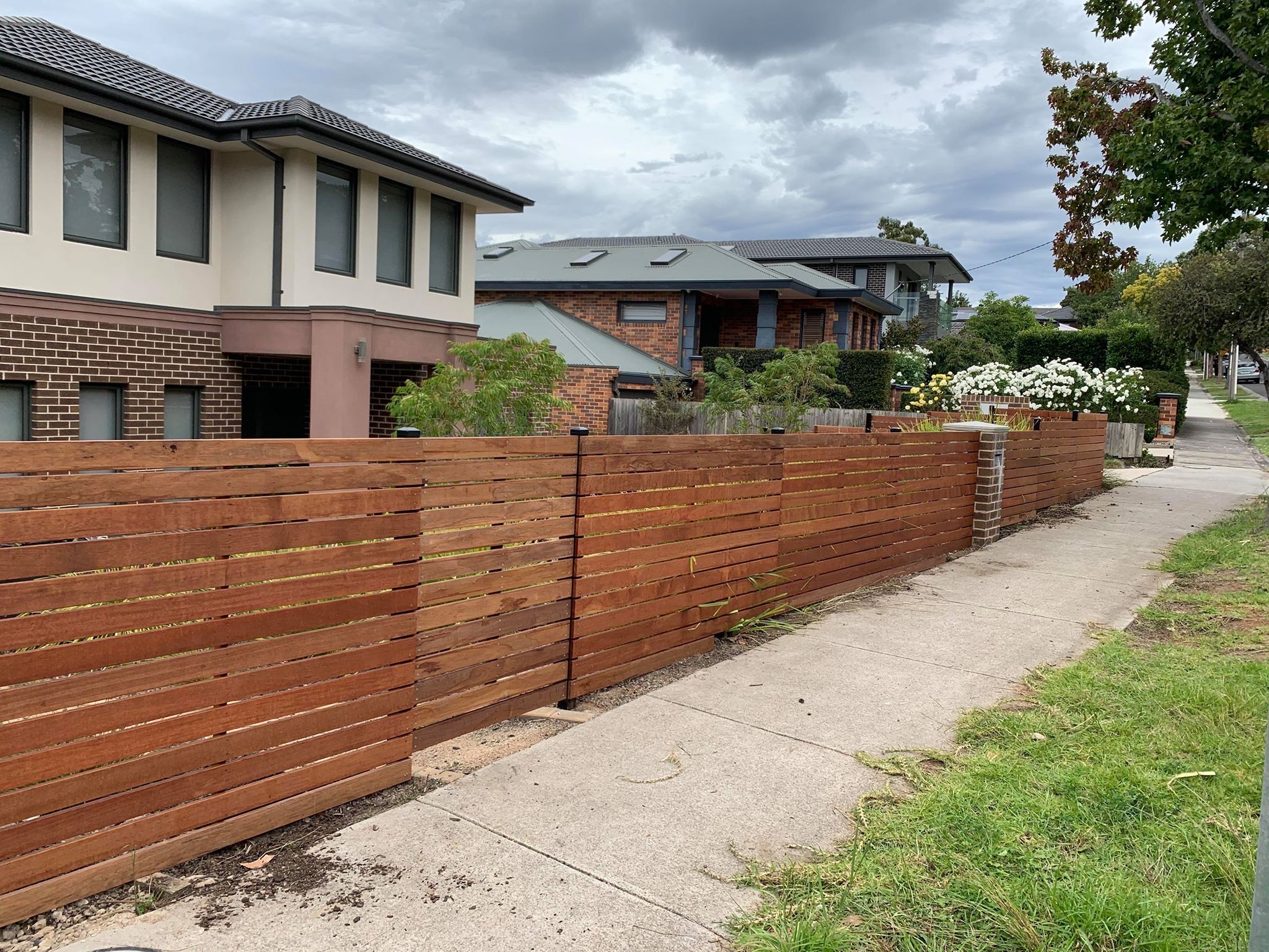 Merbau / Modwood Feature Fencing