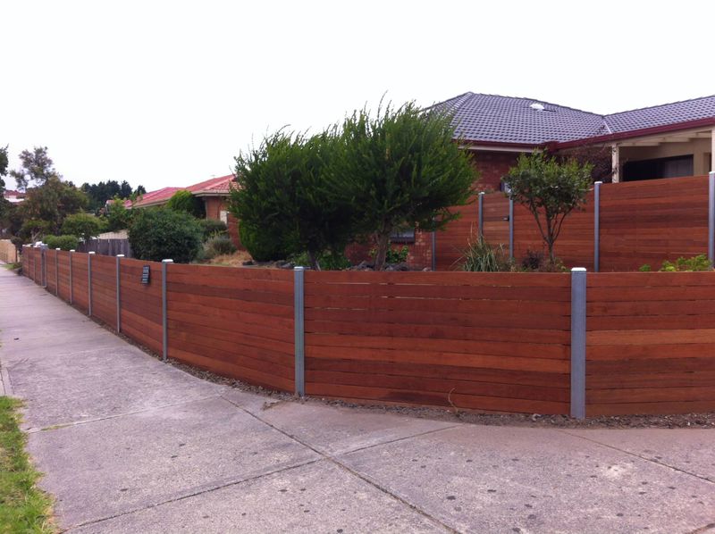 Merbau / Modwood Feature Fencing